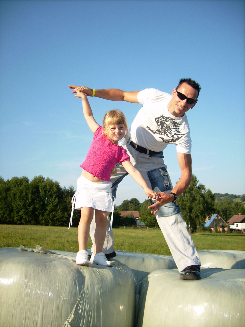 Vater und Tochter