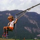 Vaters rote Badehose will ich überfliegen!