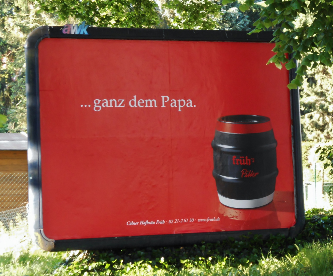 Vatertag,... ganz dem Papa.