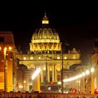 Vatican at night 