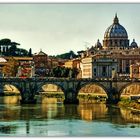 Vatican aus dem Tiber