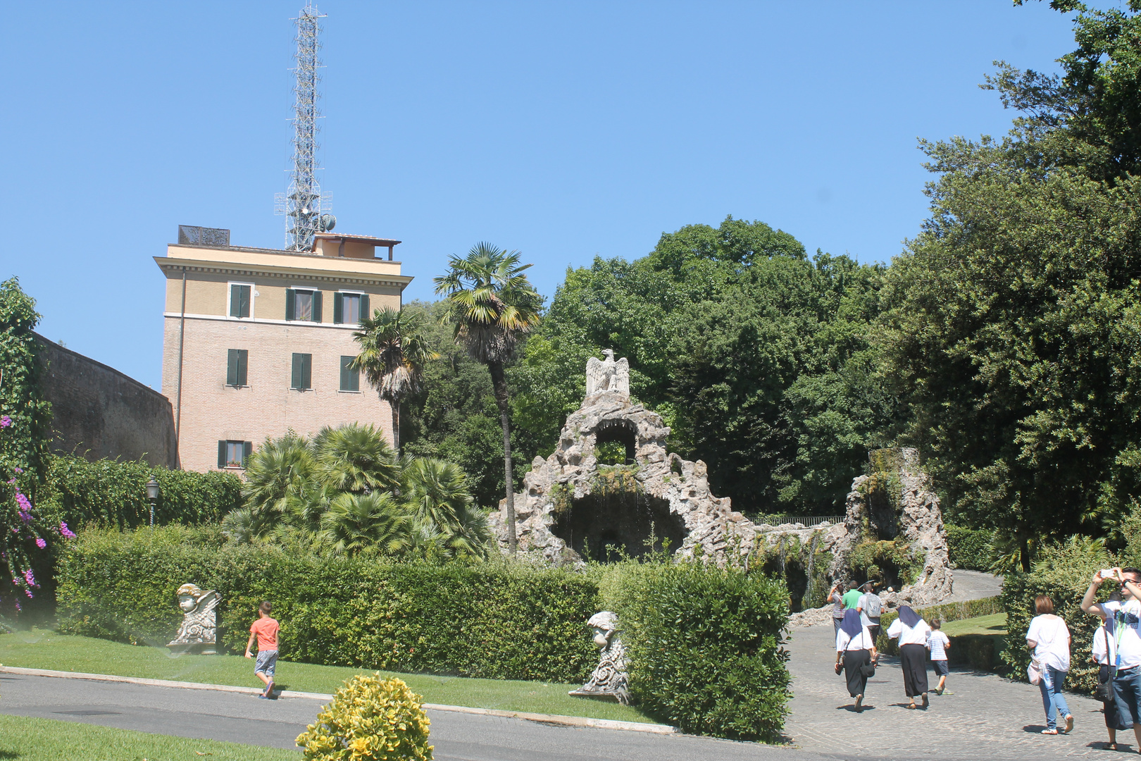 Vatican Garden landscape