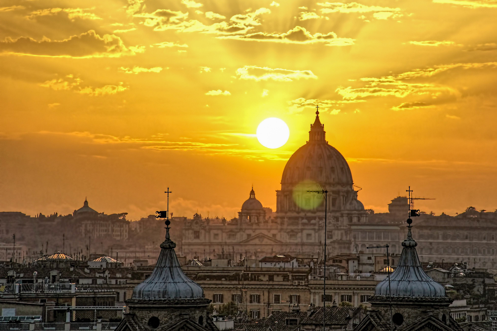Vaticano al tramonto