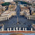 Vatikan - Blick auf den Petersplatz