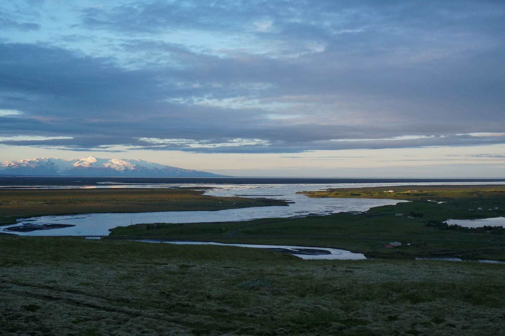 Vatnajökull (Island) um ca. 23:00 Uhr