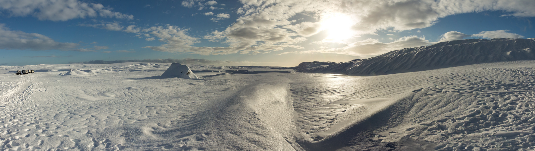 Vatnajökull Winterpanorama