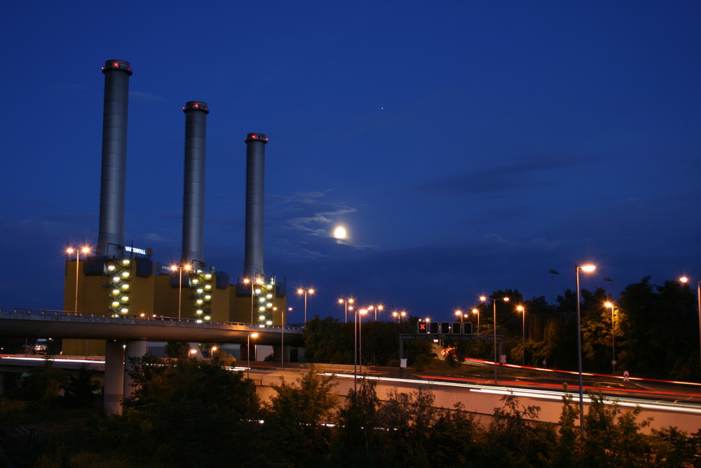 Vattenfall Kraftwerk in Berlin (Wilmersdorf)