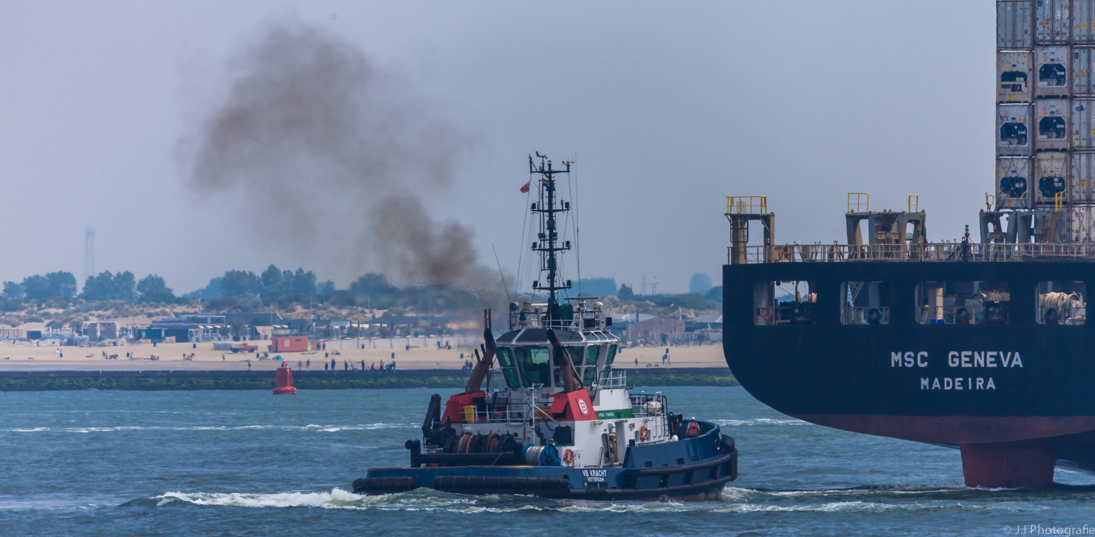 VB KRACHT und die MSC GENEVA