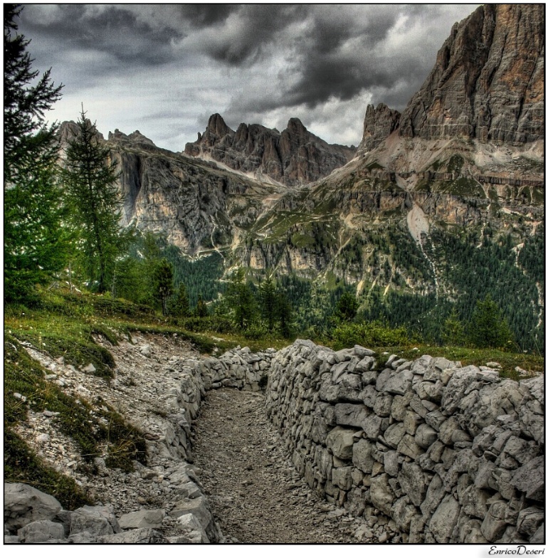 Vecchi sentieri di guerra....