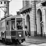 Vecchio Tram in via Po...