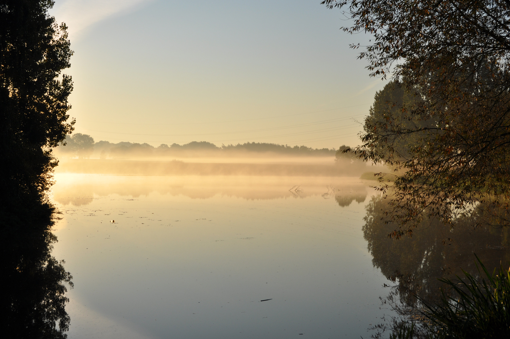 Vechtesee im Sonnenaufgang