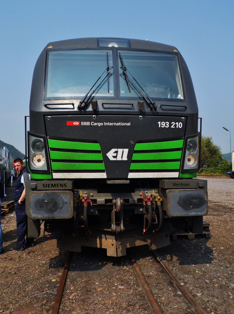 Vectron 193 210, Gast der Brohltalbahn