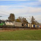Vectron mit Containerzug