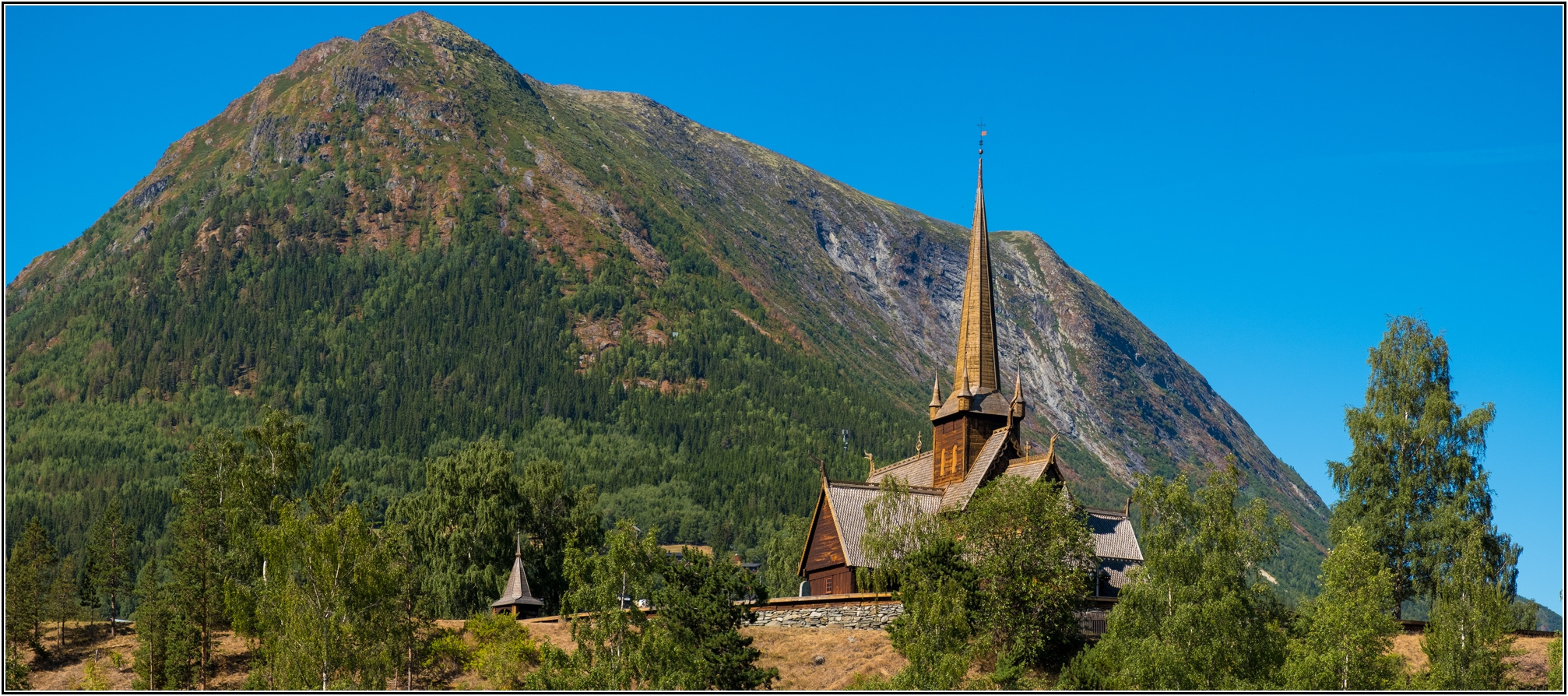 Ved Lom stavkirke 2018