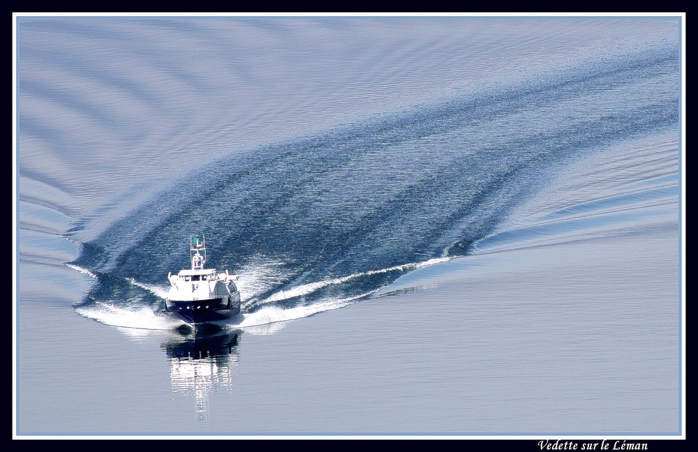 Vedette sur le Léman