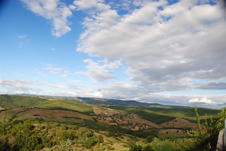 Veduta colline da Montiano