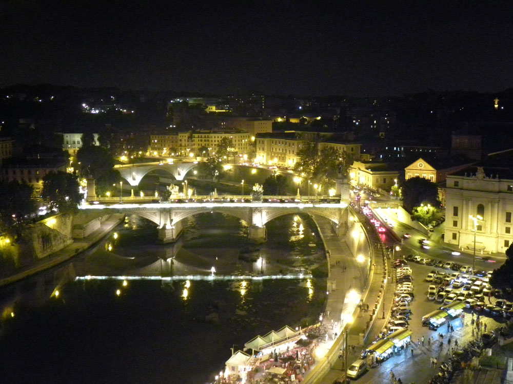 veduta dal Castel Sant Angelo