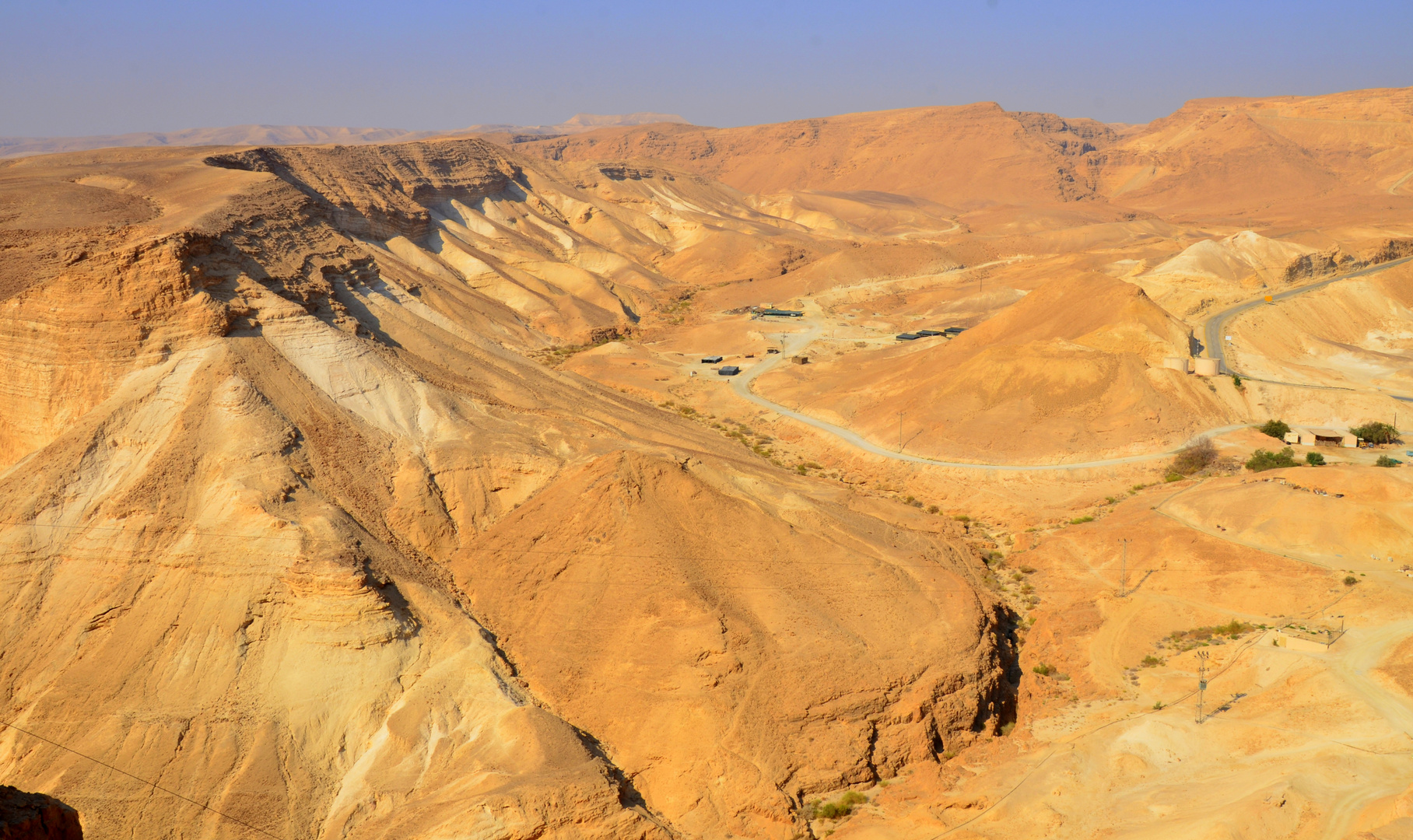 VEDUTA DAL SITO DI MASADA