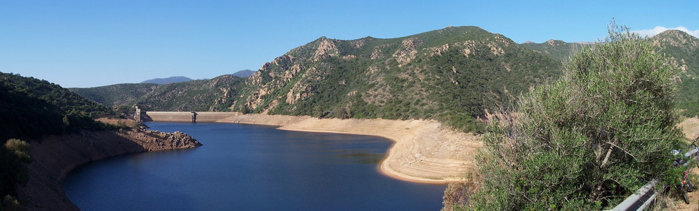 VEDUTA DEI LAGHI DI CORONGIU (CAMPIDANO - SARDEGNA)