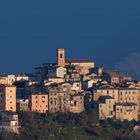 Veduta di Canterano al Tramonto