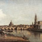 Veduta di Dresda dalla riva destra (dell' Elba) - 1748