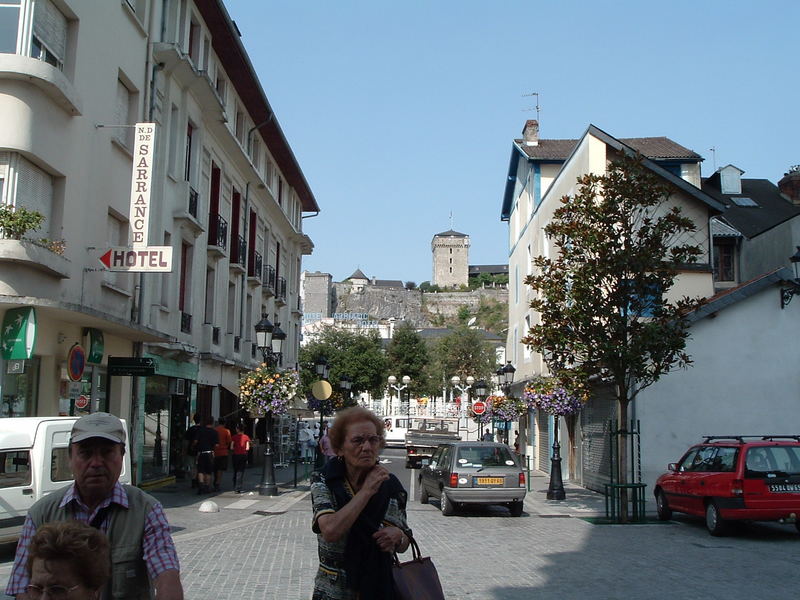 Veduta di Lourdes.