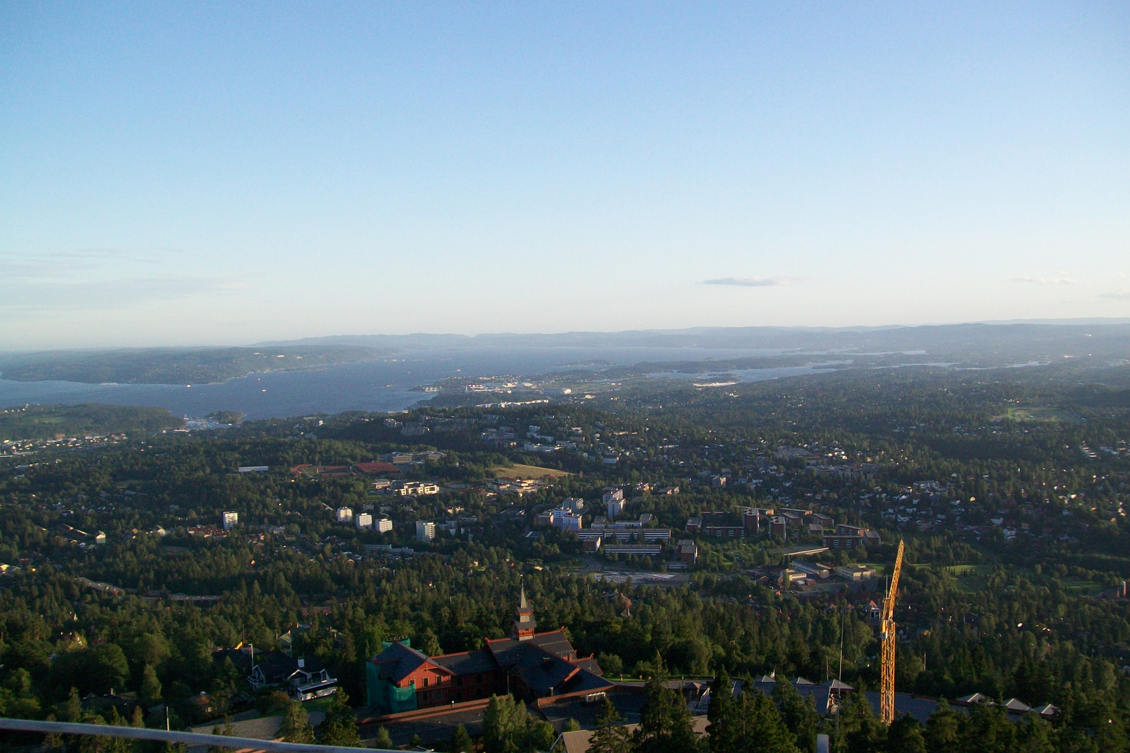 Veduta di Oslo da Holmenkollen