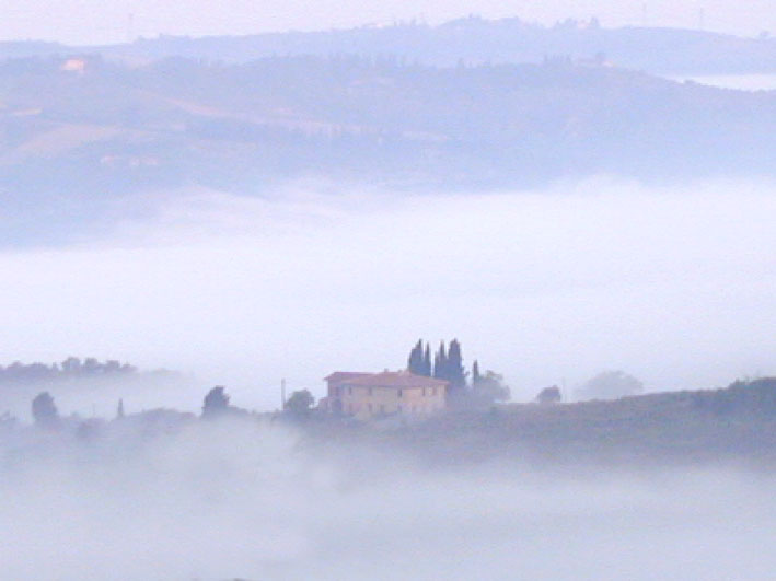 Veduta panoramica autunnale