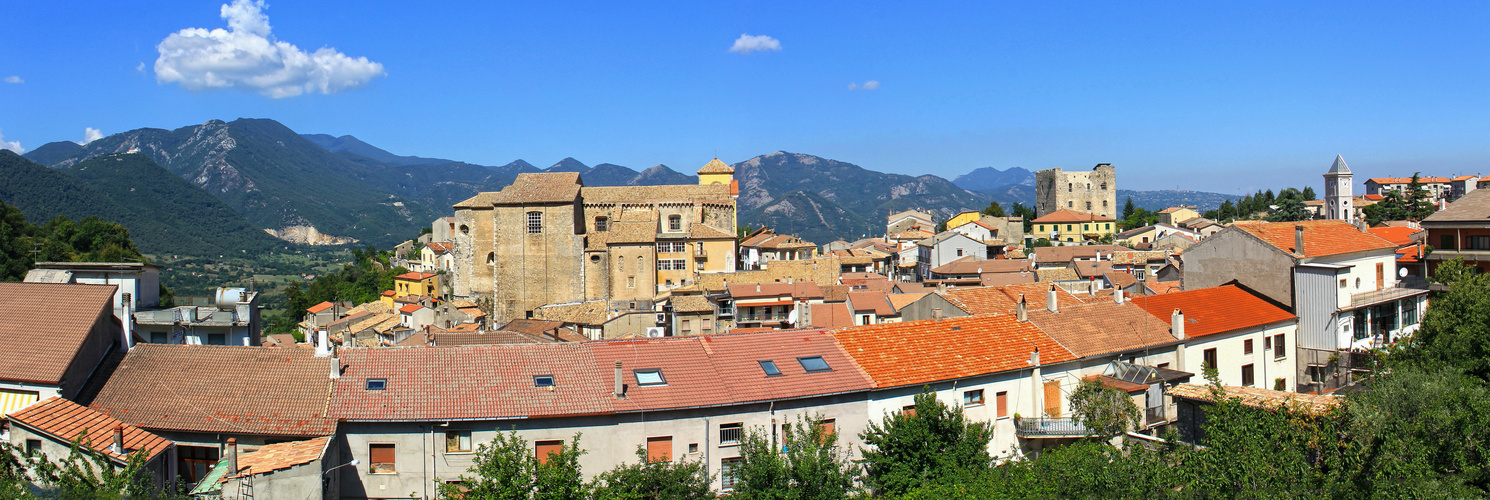 VEDUTA PANORAMICA DI BAGNOLI IRPINO(AV)