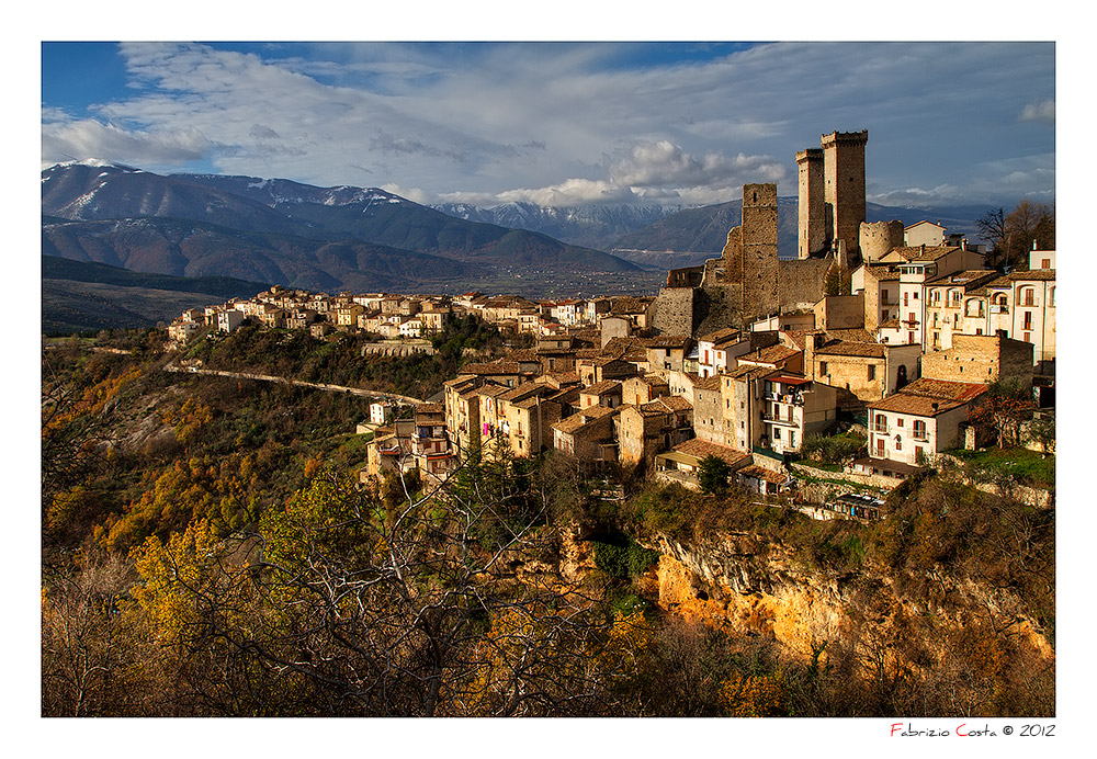 Veduta panoramica di Pacentro