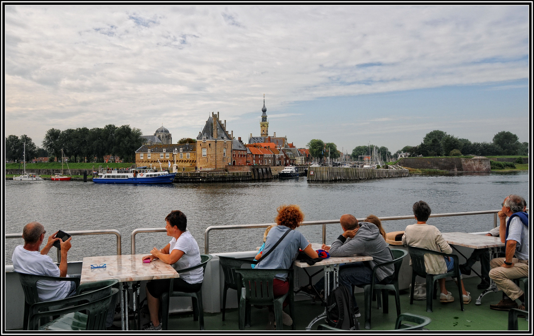 Veere/NL - Auf dem Veerse Meer