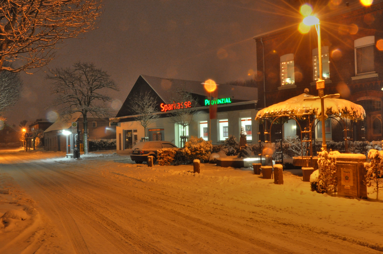 Veert-City im Schnee