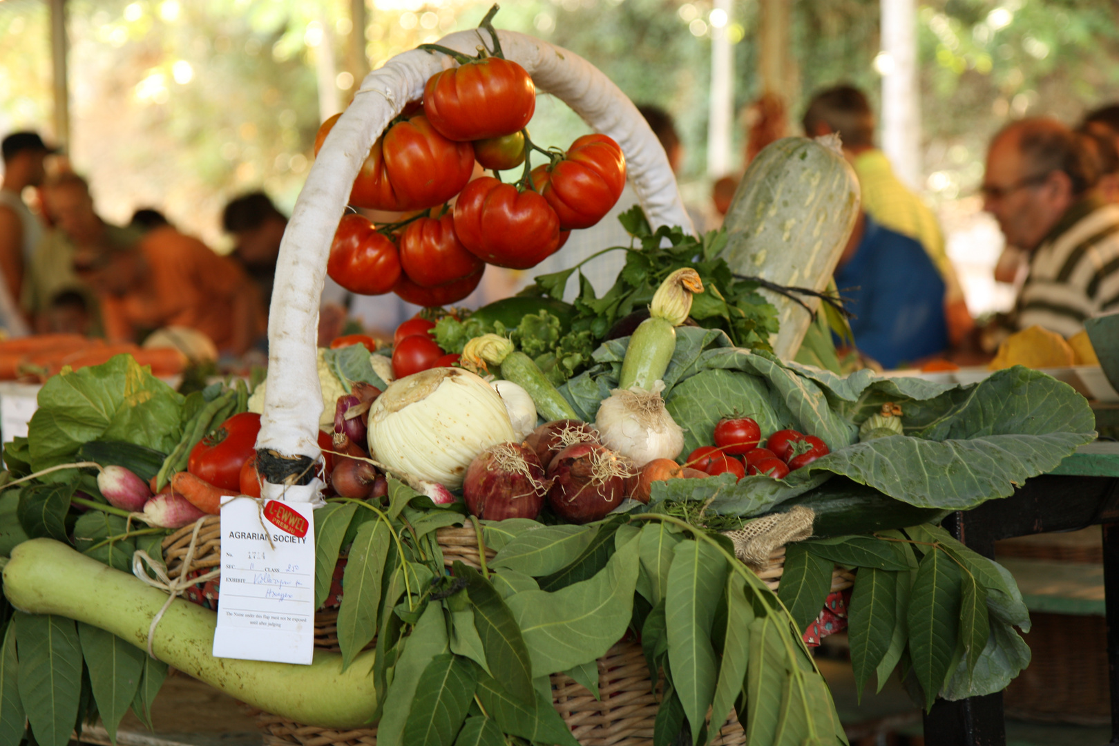 Veg decoration