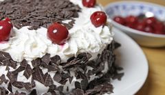 vegane Schwarzwälder Kirschtorte