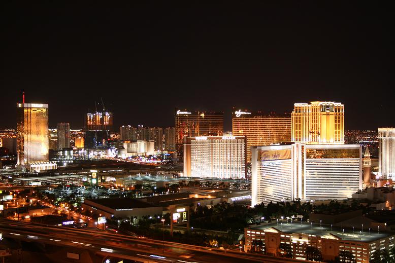 Vegas in the dark