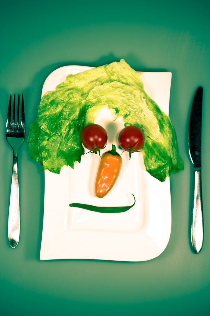 vegetable face