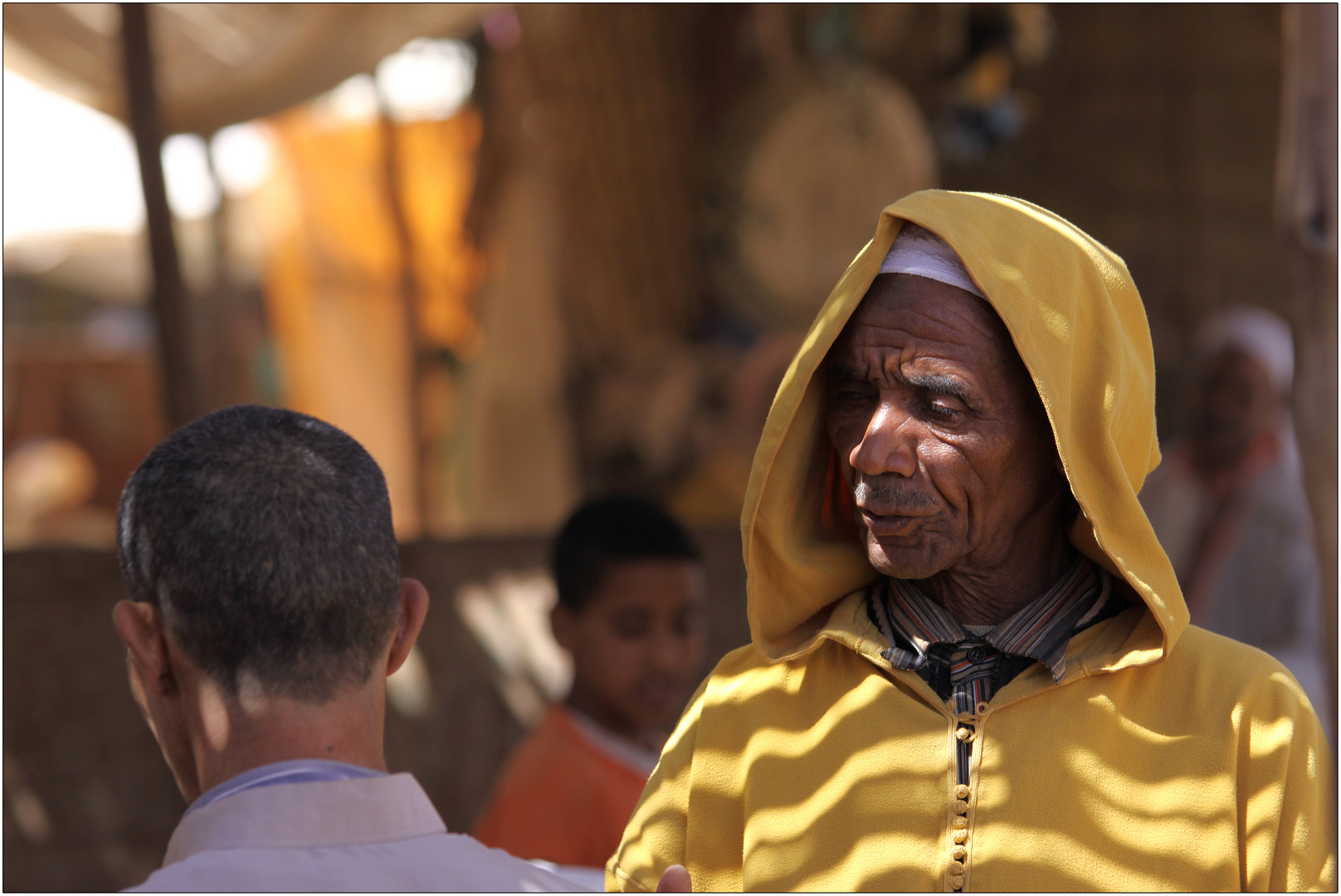 vegetable market in rissani, morocco