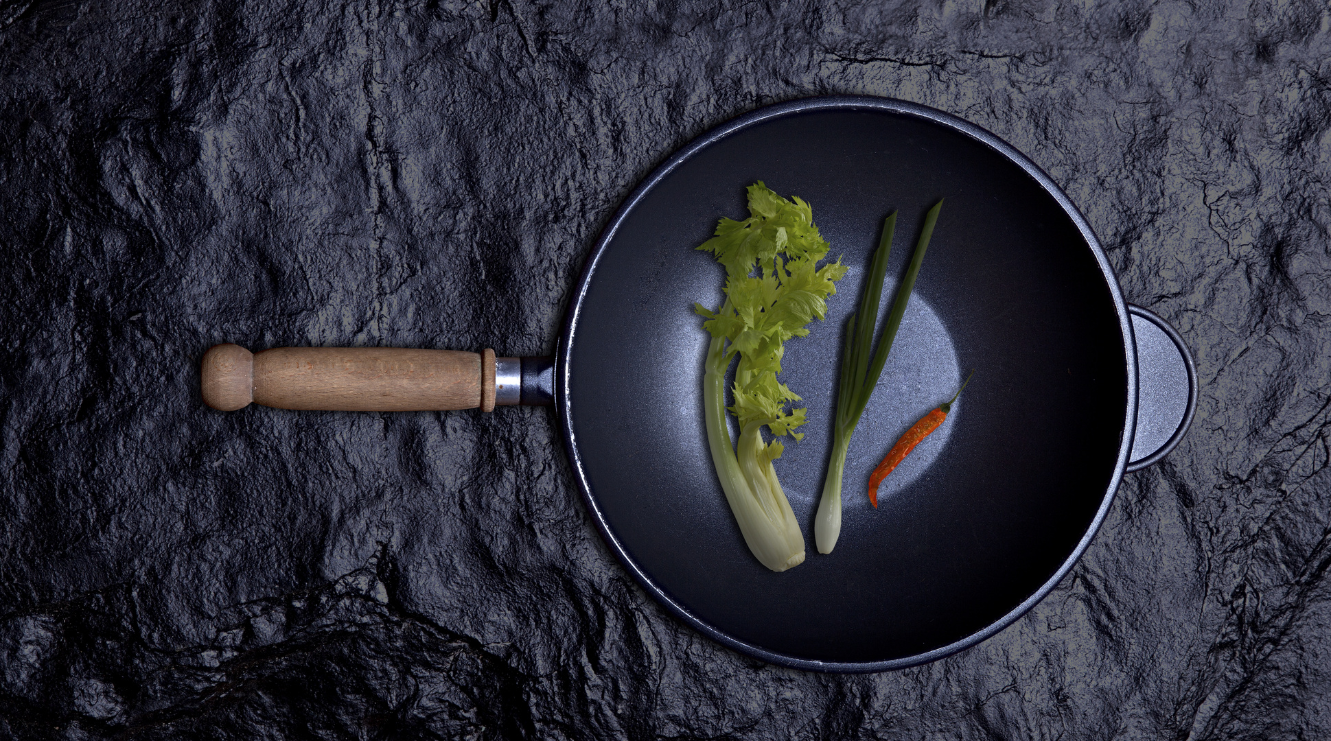 Vegetables in the wok