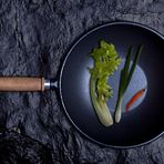 Vegetables in the wok