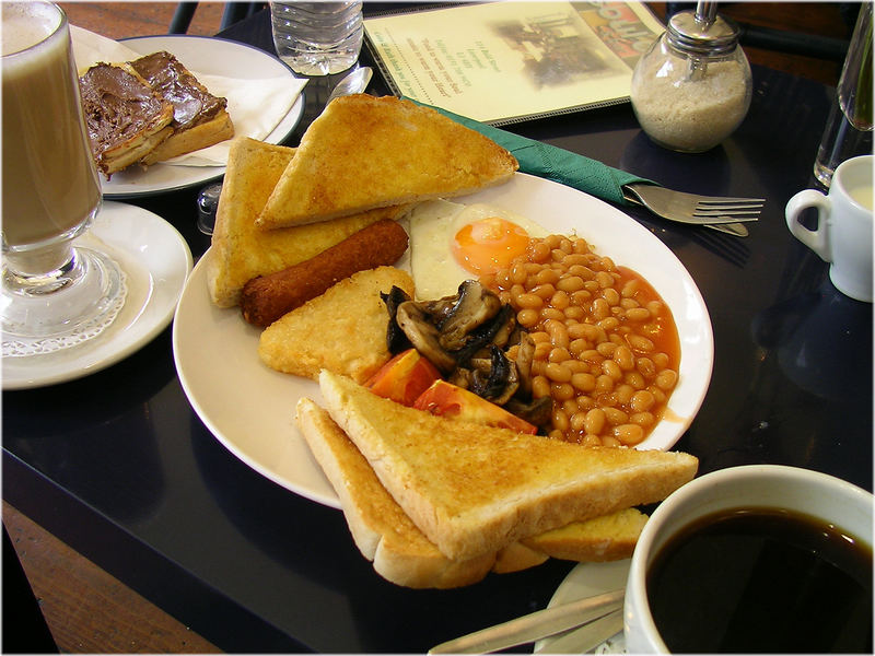 VEGETARIAN Full English Breakfast :-)