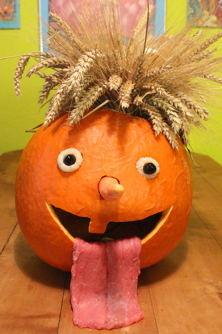 Vegetarier müssen jetzt stark sein... : Happy Halloween!