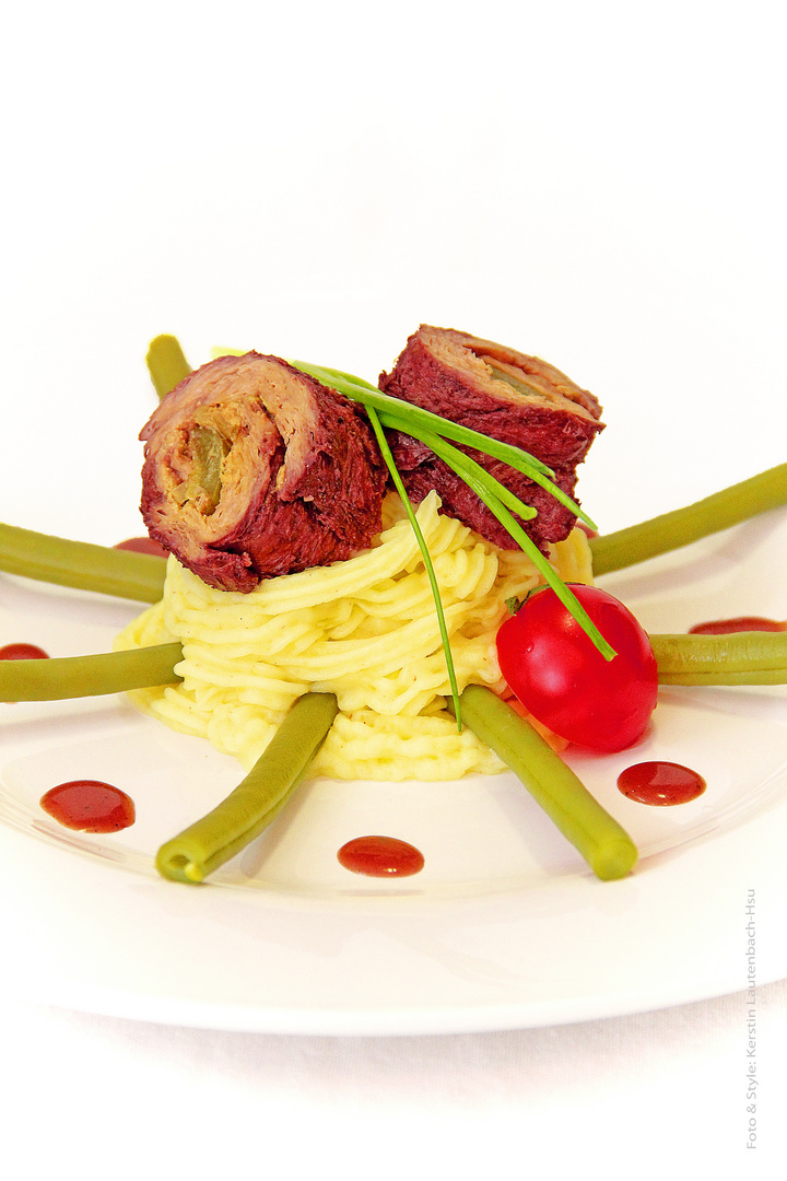 Vegetarische Roulade