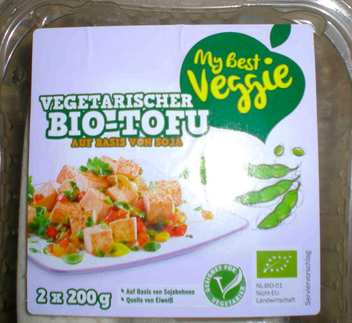 Vegetarischer Tofu!