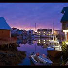 Veiholmen harbour at Smøla