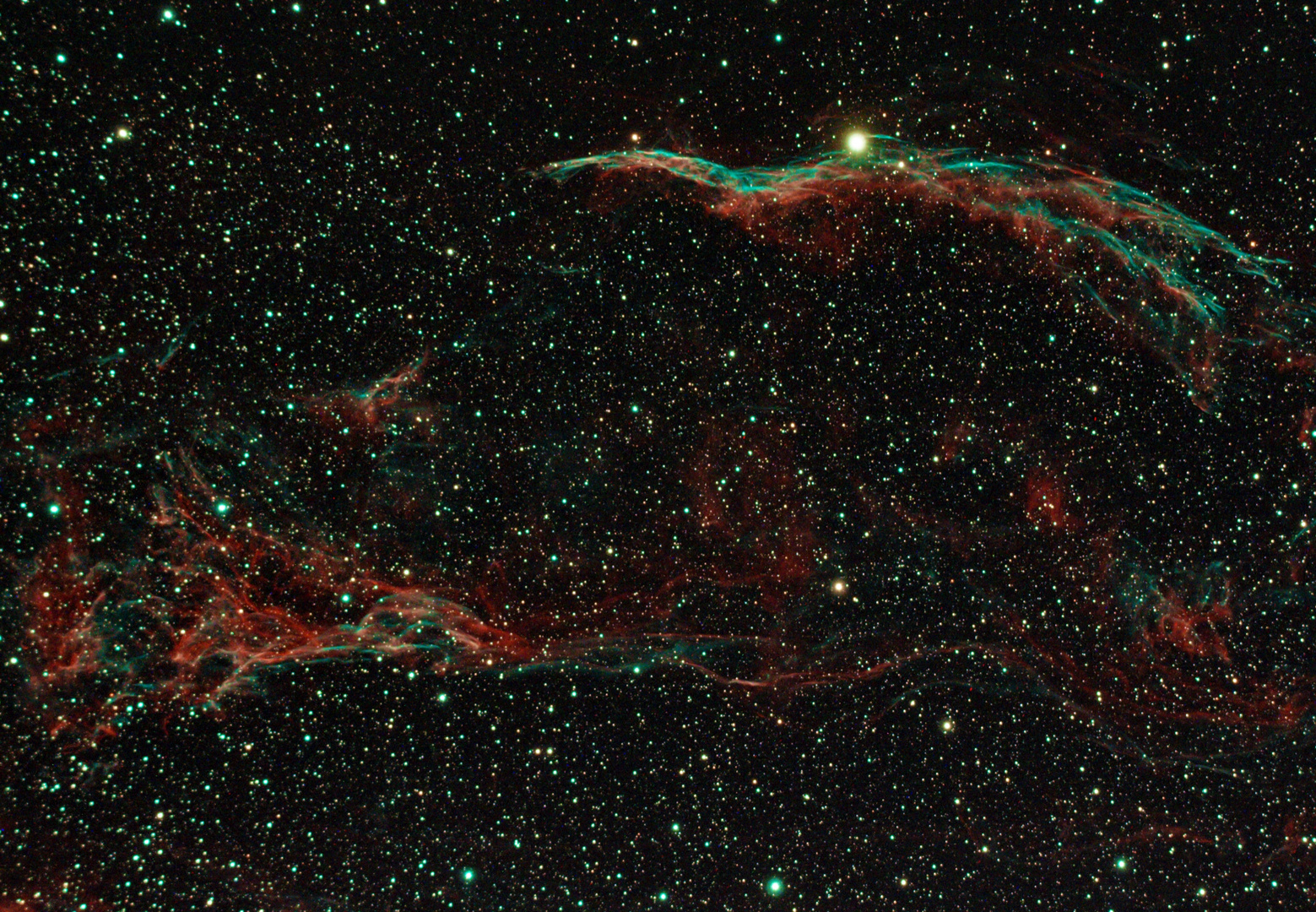 Veil Nebula Testbild