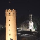 Veitsburg und Mehlsack bei Nacht