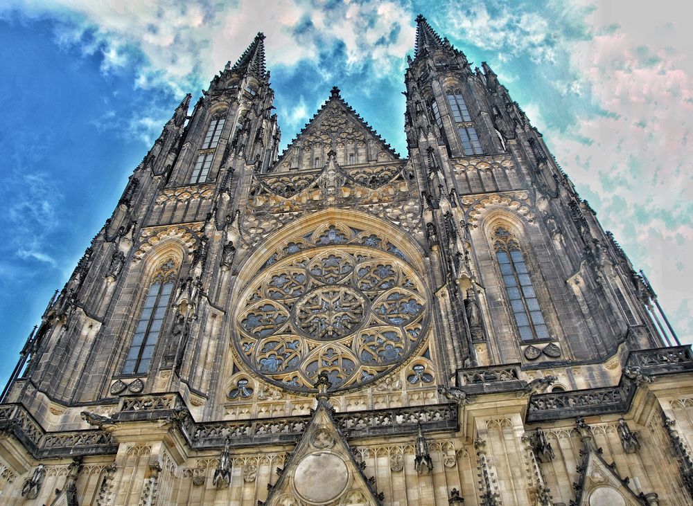 Veitsdom Foto & Bild | europe, czech republic, prag Bilder auf ...