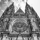 Veitsdom  ehemalige Kathedrale des Erzbistums Prag-SW
