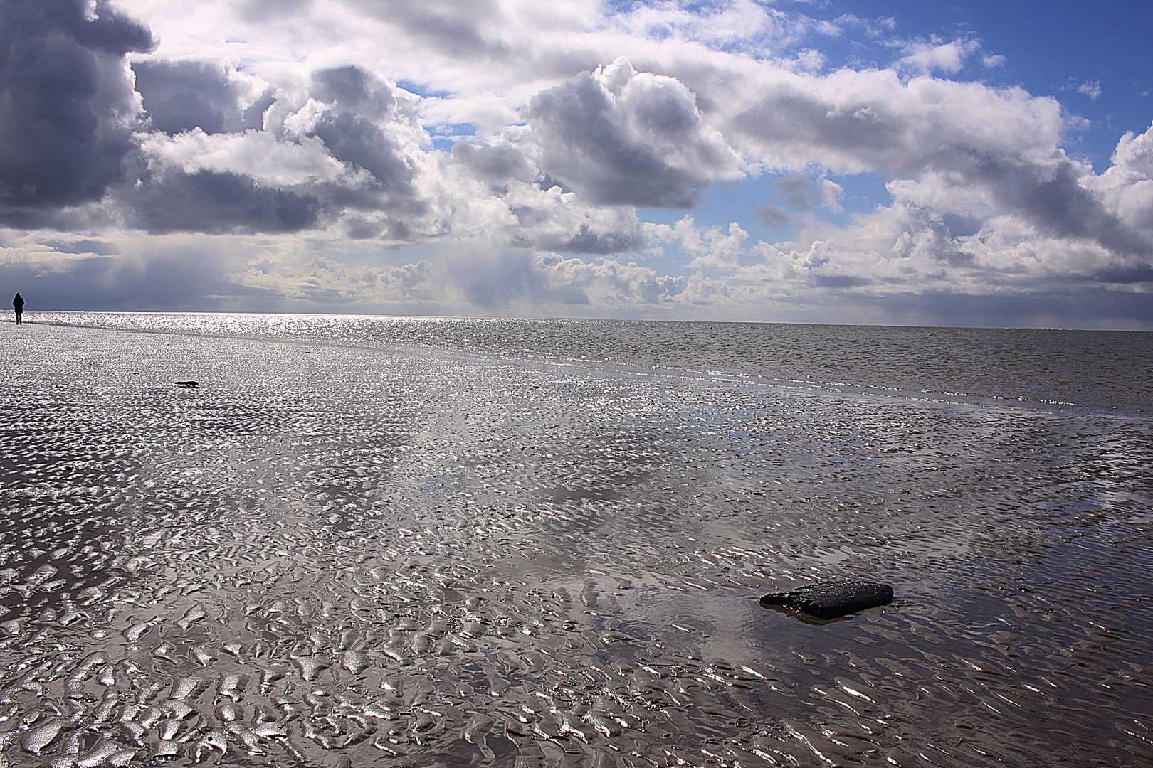 Vejers - Allein am Strand