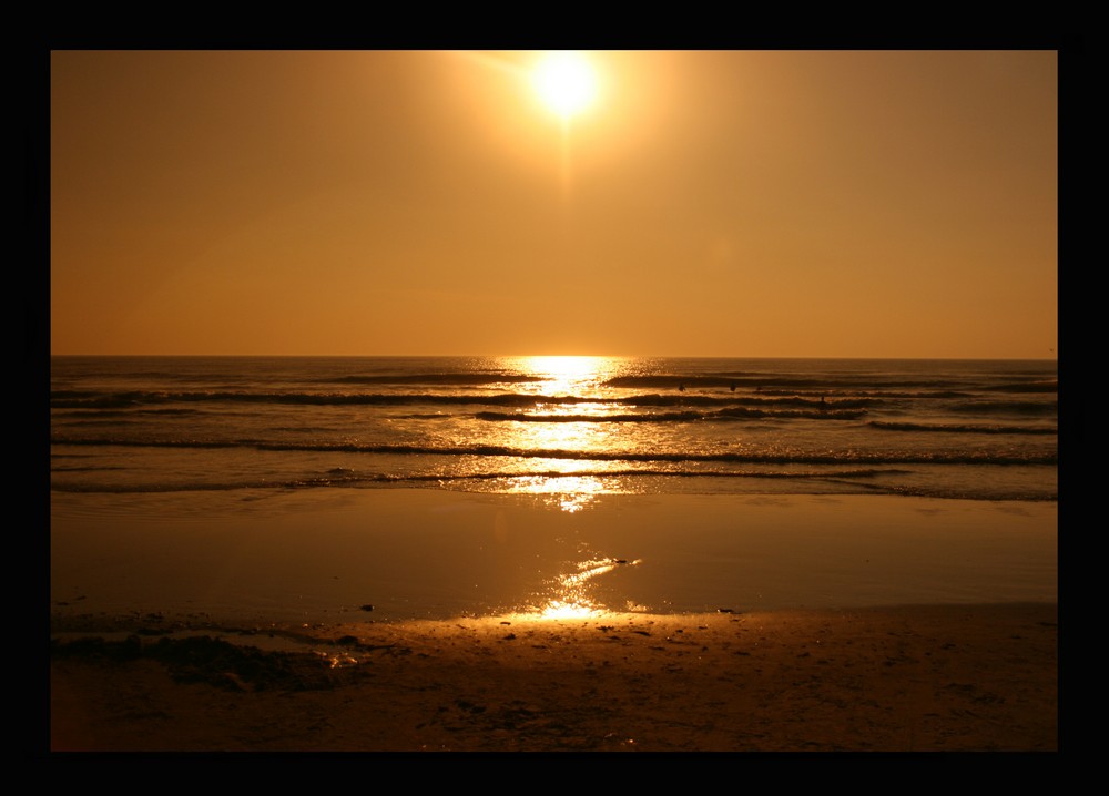 Vejers Strand nach einigen Becks Gold!